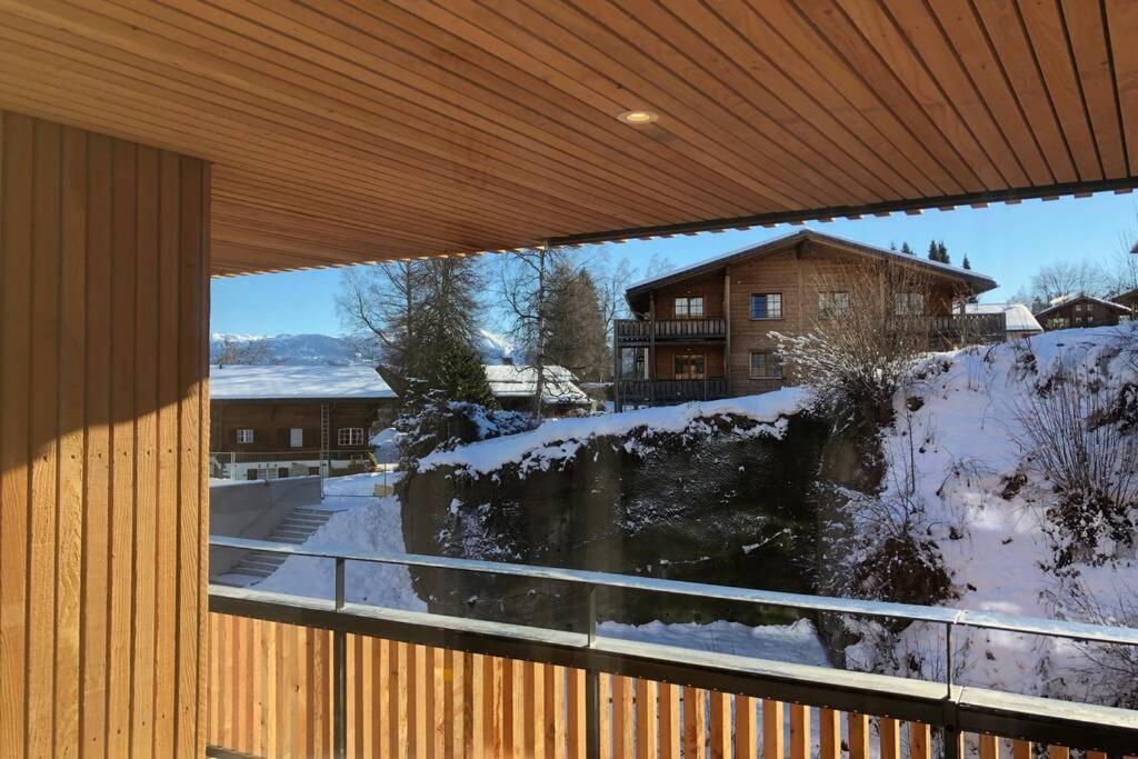 Beautiful Sunny New 1 Bed Apt Flims Exterior photo