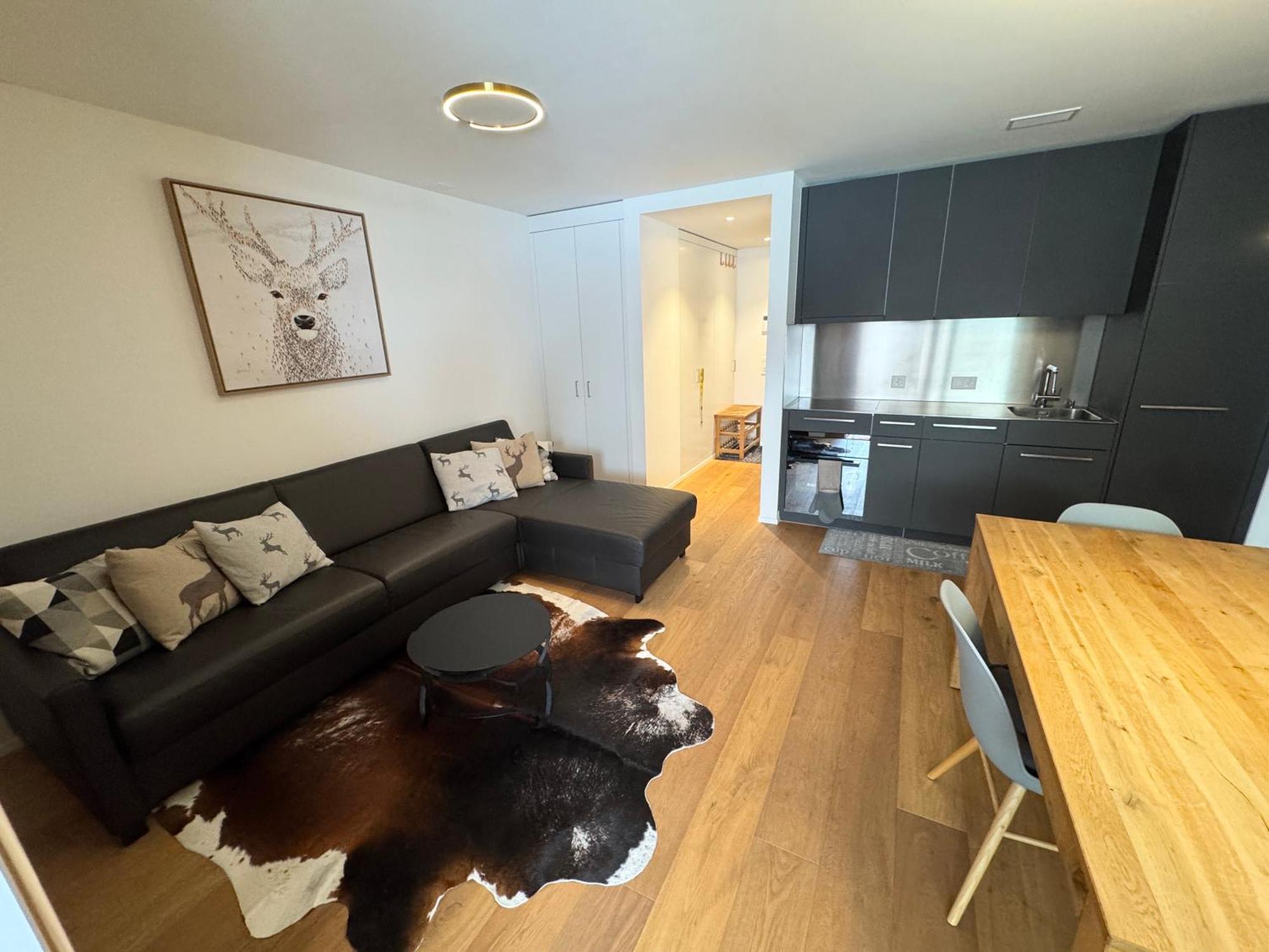 Beautiful Sunny New 1 Bed Apt Flims Exterior photo