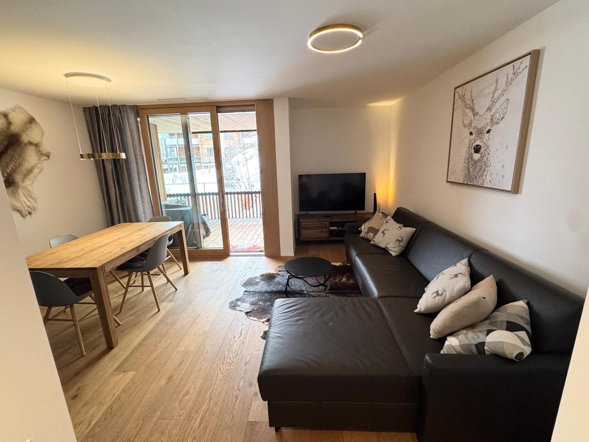 Beautiful Sunny New 1 Bed Apt Flims Exterior photo