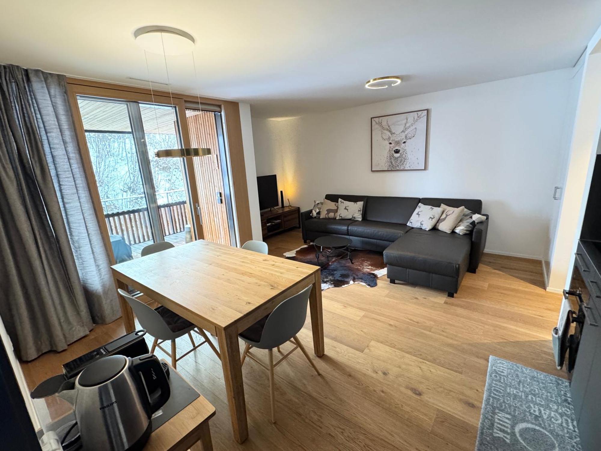 Beautiful Sunny New 1 Bed Apt Flims Exterior photo